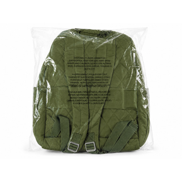 Vera Bradley 28-Liter Bancroft Backpack Bronze Green main image 4